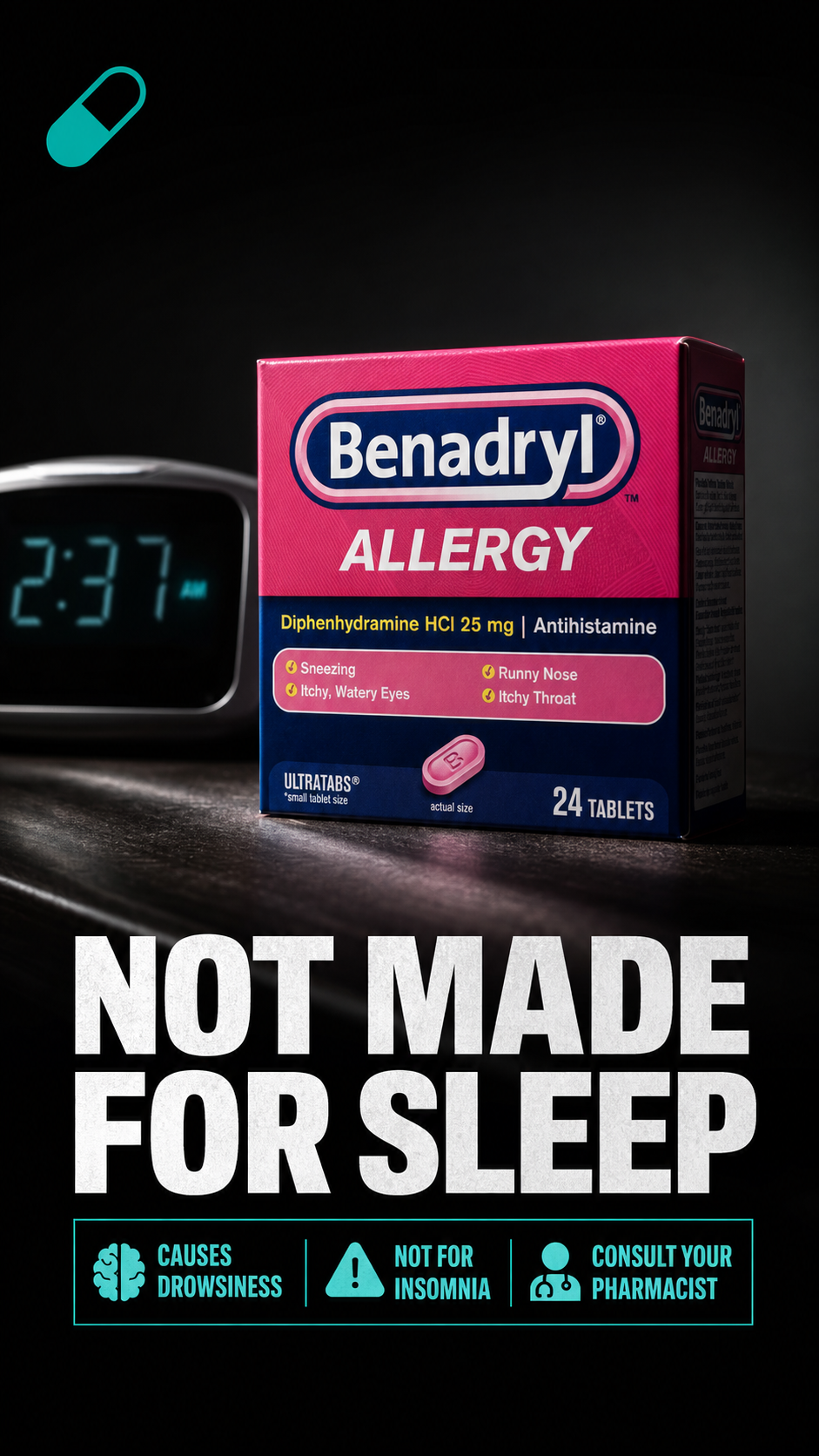 Benadryl Sleep